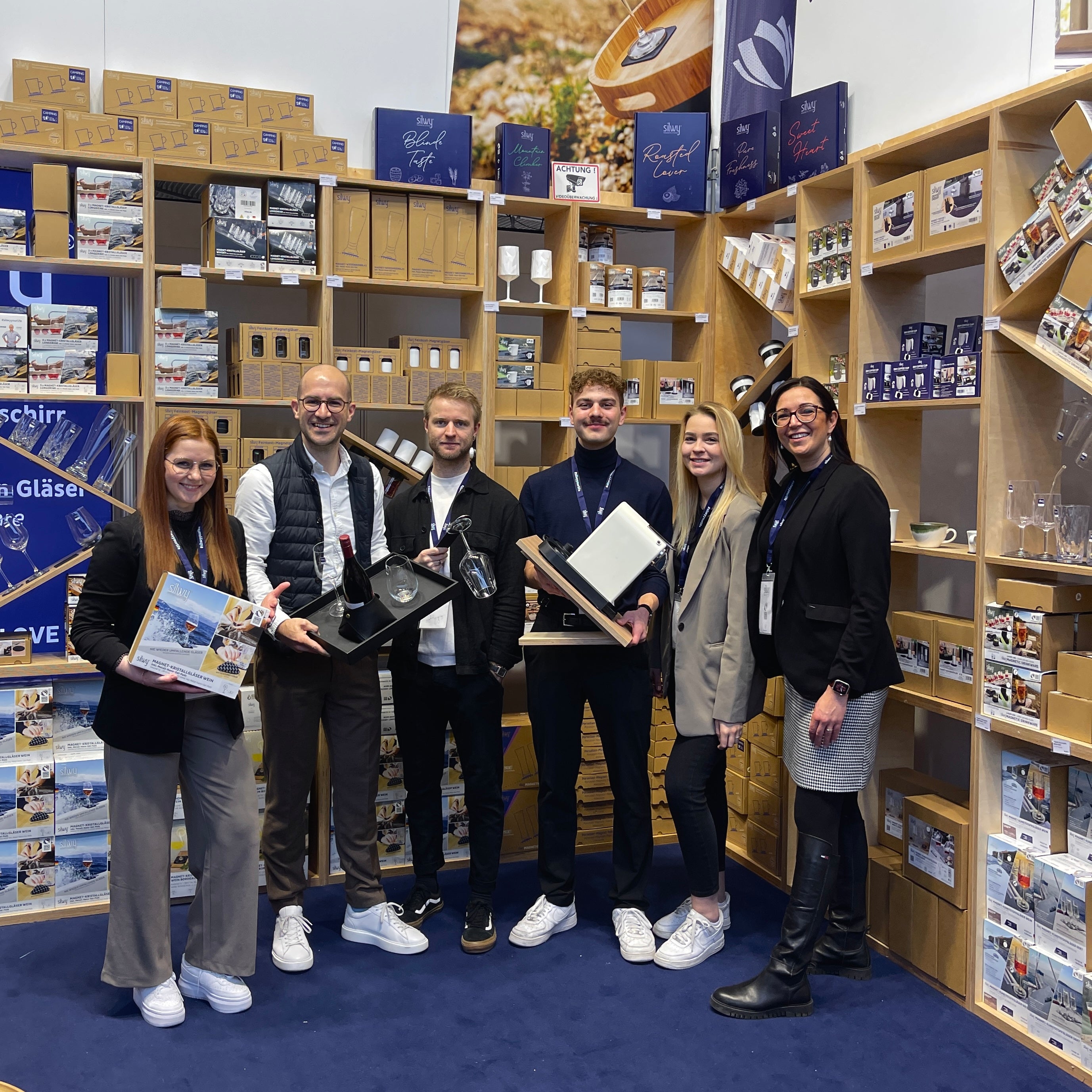 silwy Teamfoto auf der CMT Stuttgart