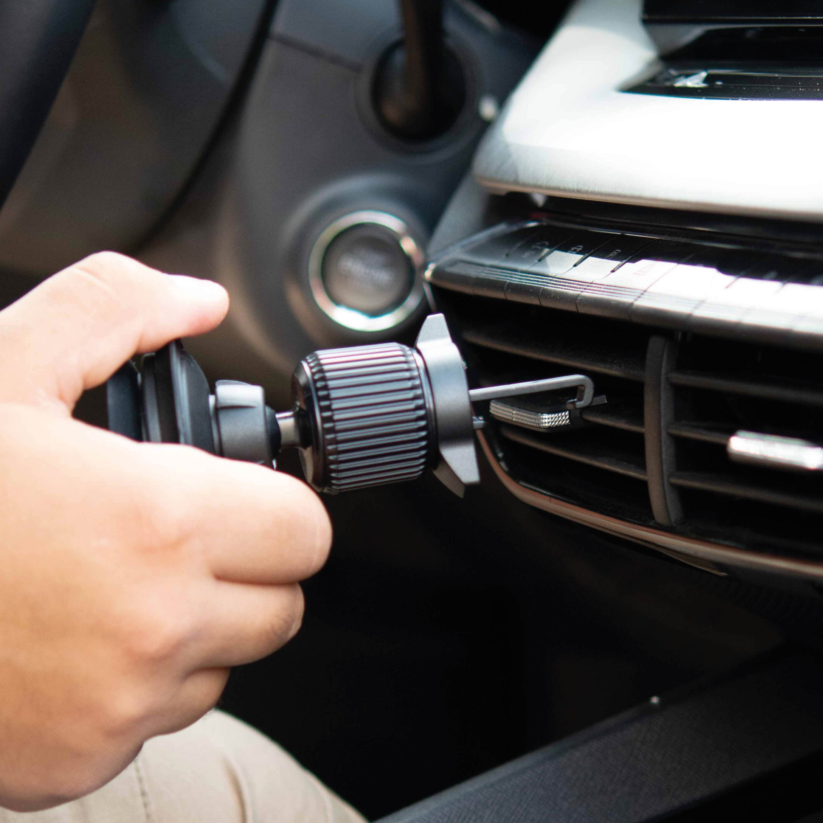 Magnet-VACUUM-Handyhalterung UNIVERSAL für Auto-Lüftungsgitter