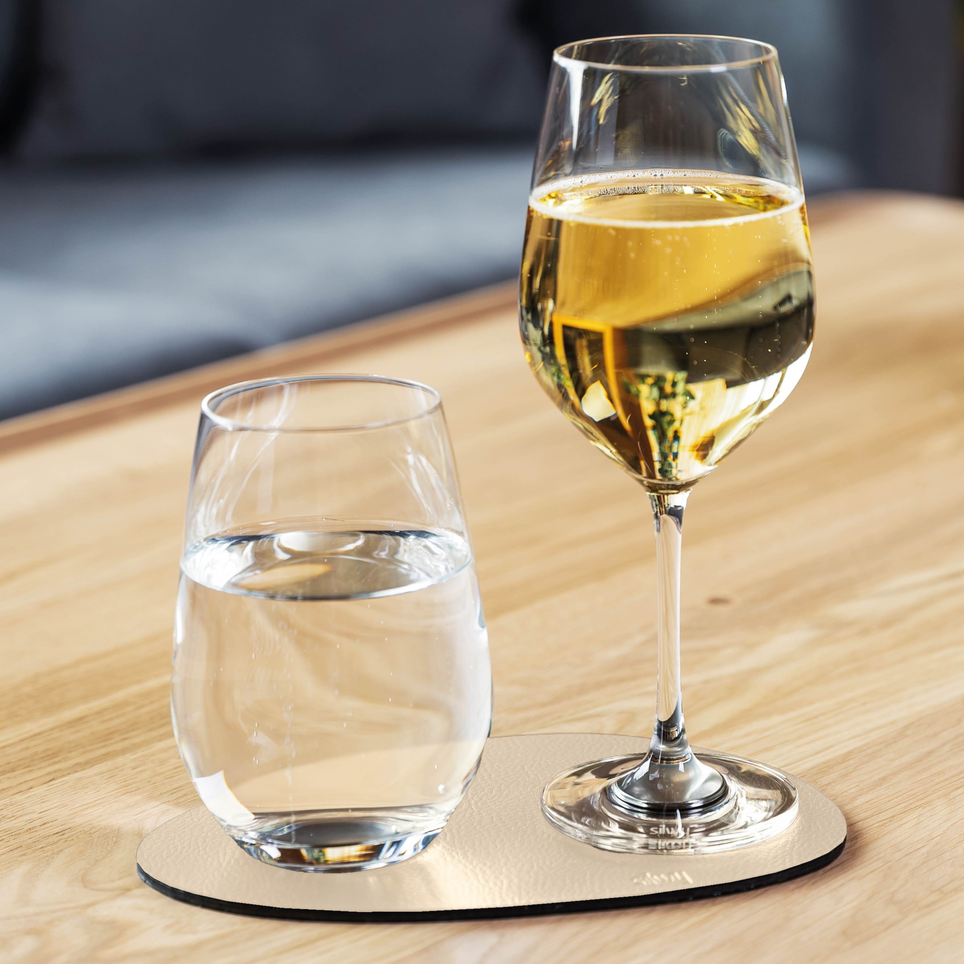 Metall-Nano-Gel-Platzset SMALL BEIGE