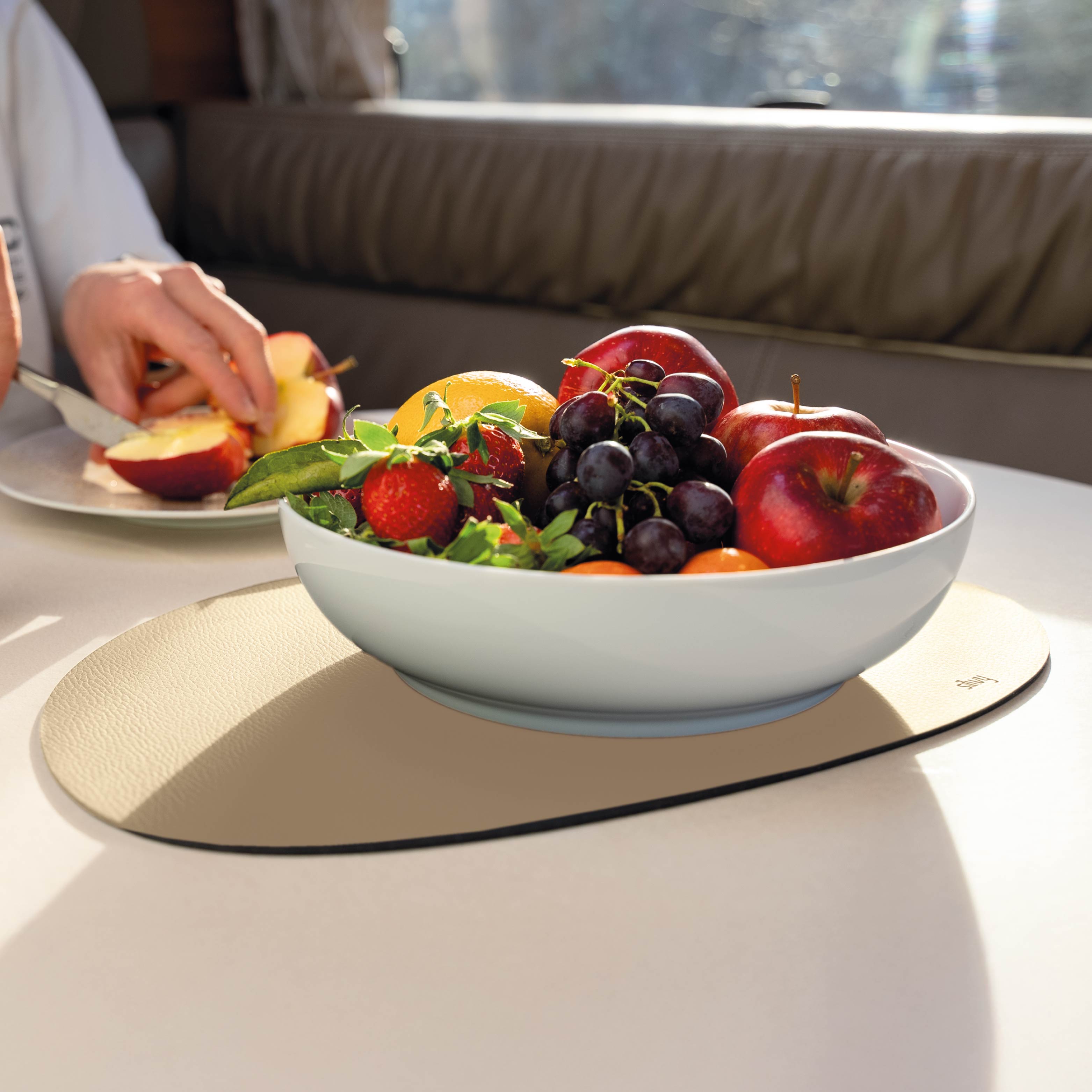 Metall-Nano-Gel-Platzset LARGE BEIGE