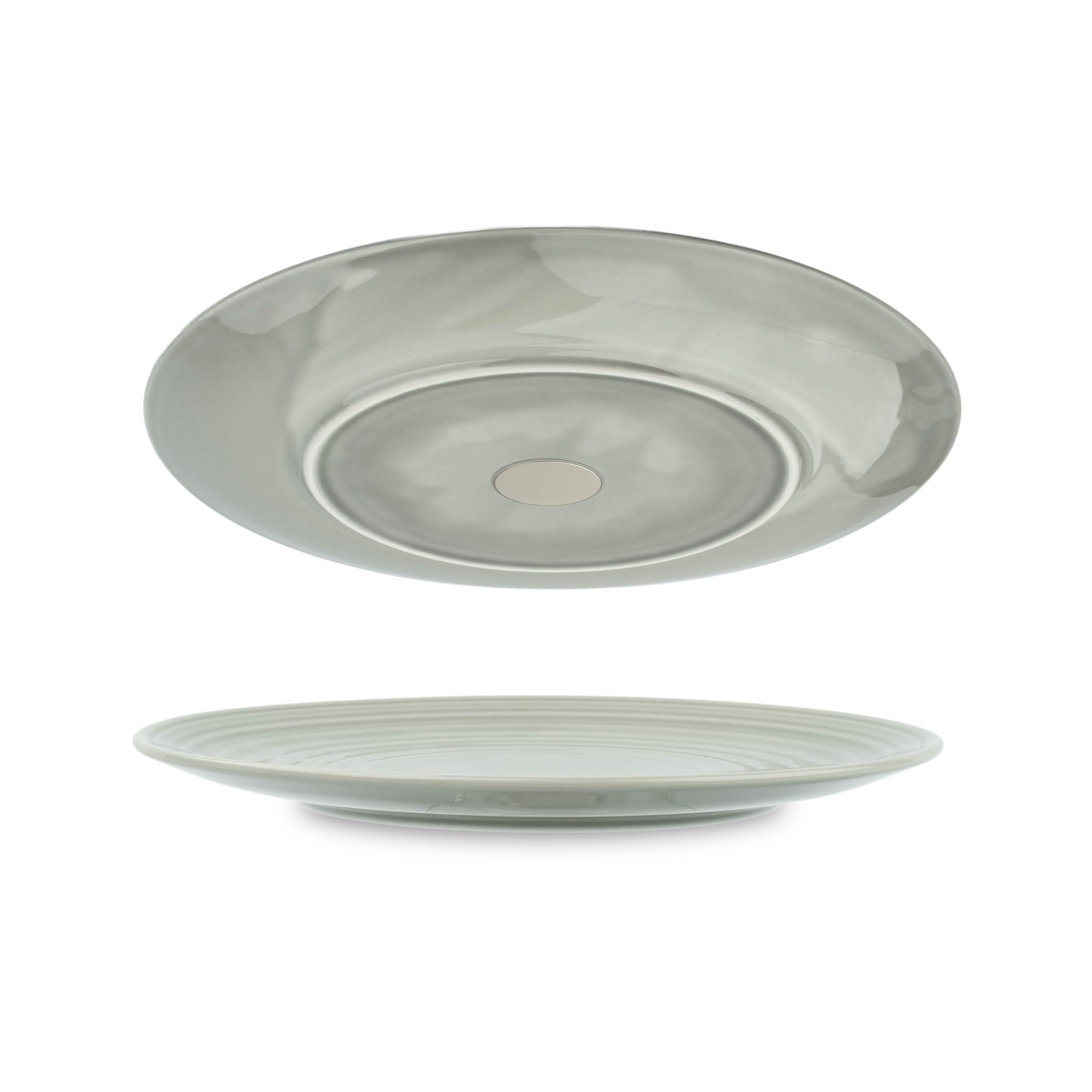 Magnet-Porzellan-Teller-23cm ash Freisteller