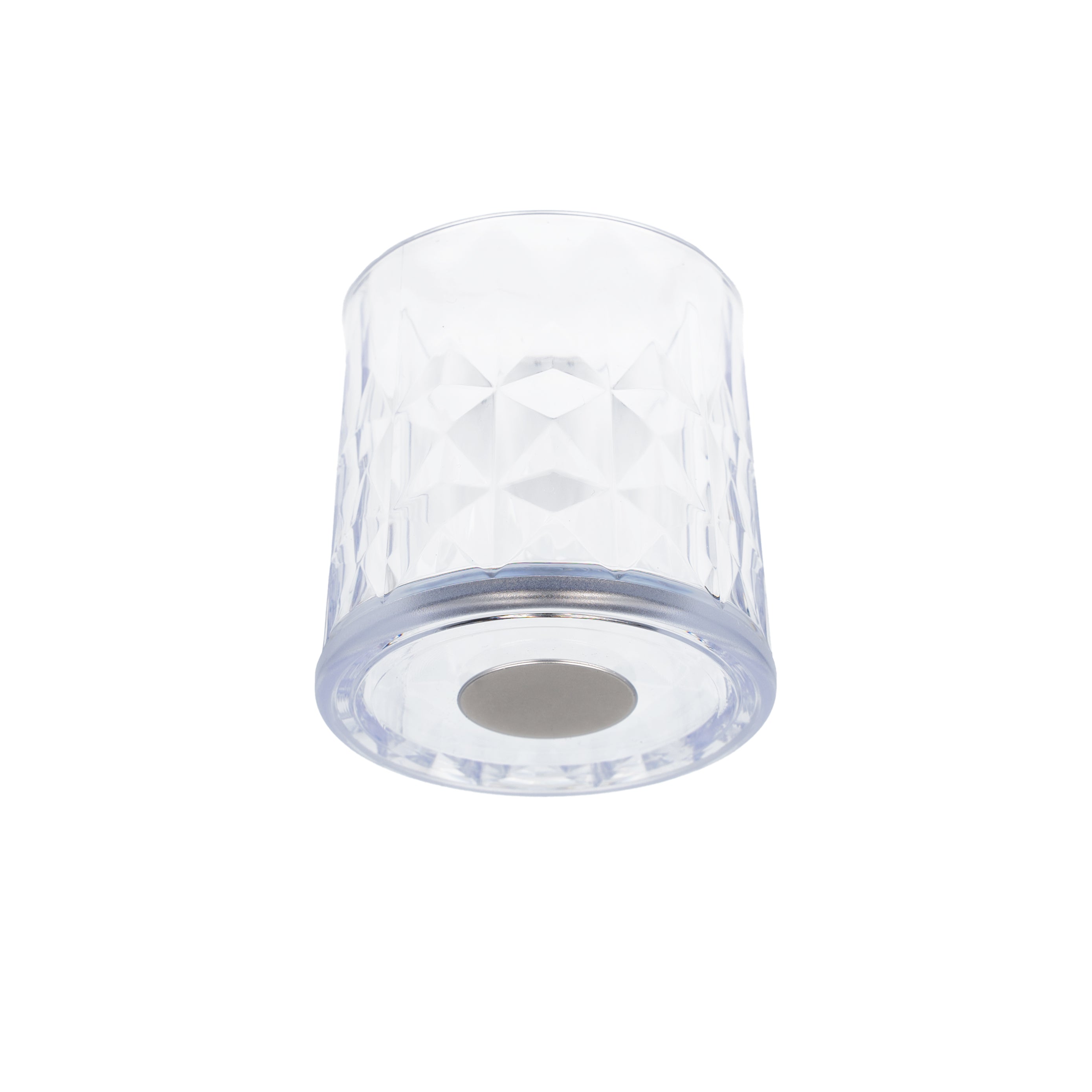 Vaso de plástico con imán TUMBLER CLEAR sin almohadilla