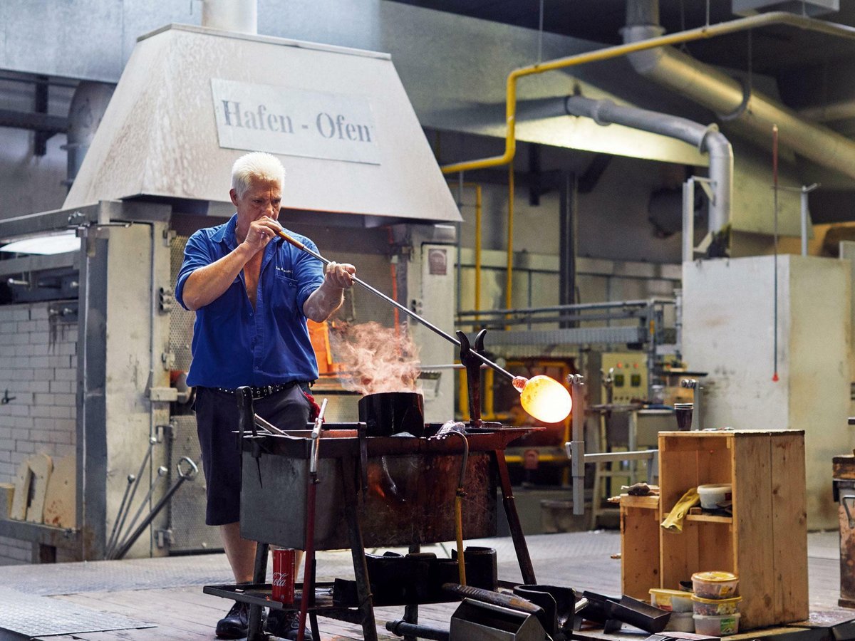 Handgefertigte Kristallgläser von der Marke Schott in Zwiesel