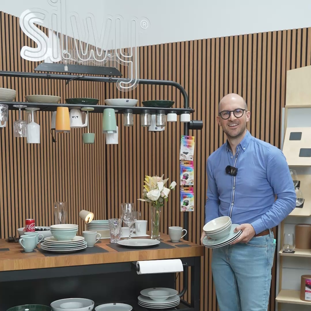 Video über das Porzellan-Geschirr