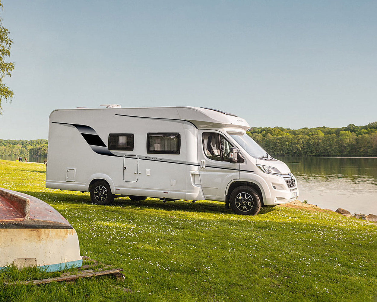 Stimmungsbild eines Campers