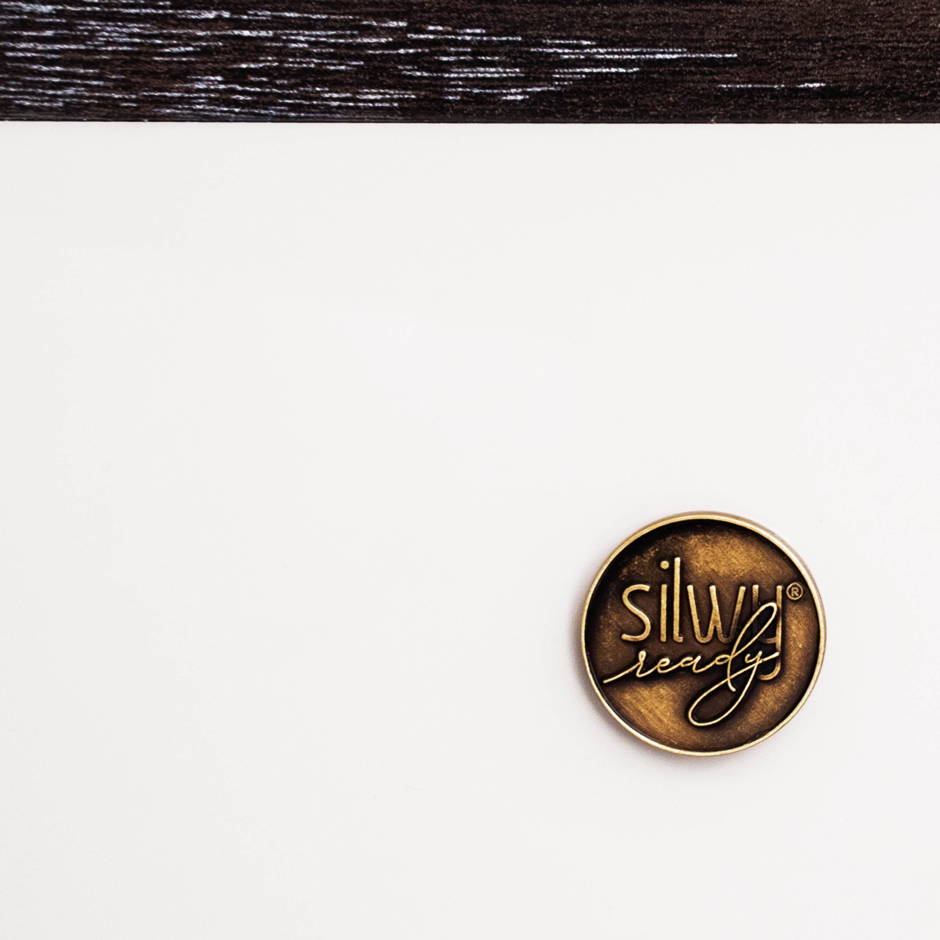 Nahaufnahme silwy READY Emblem