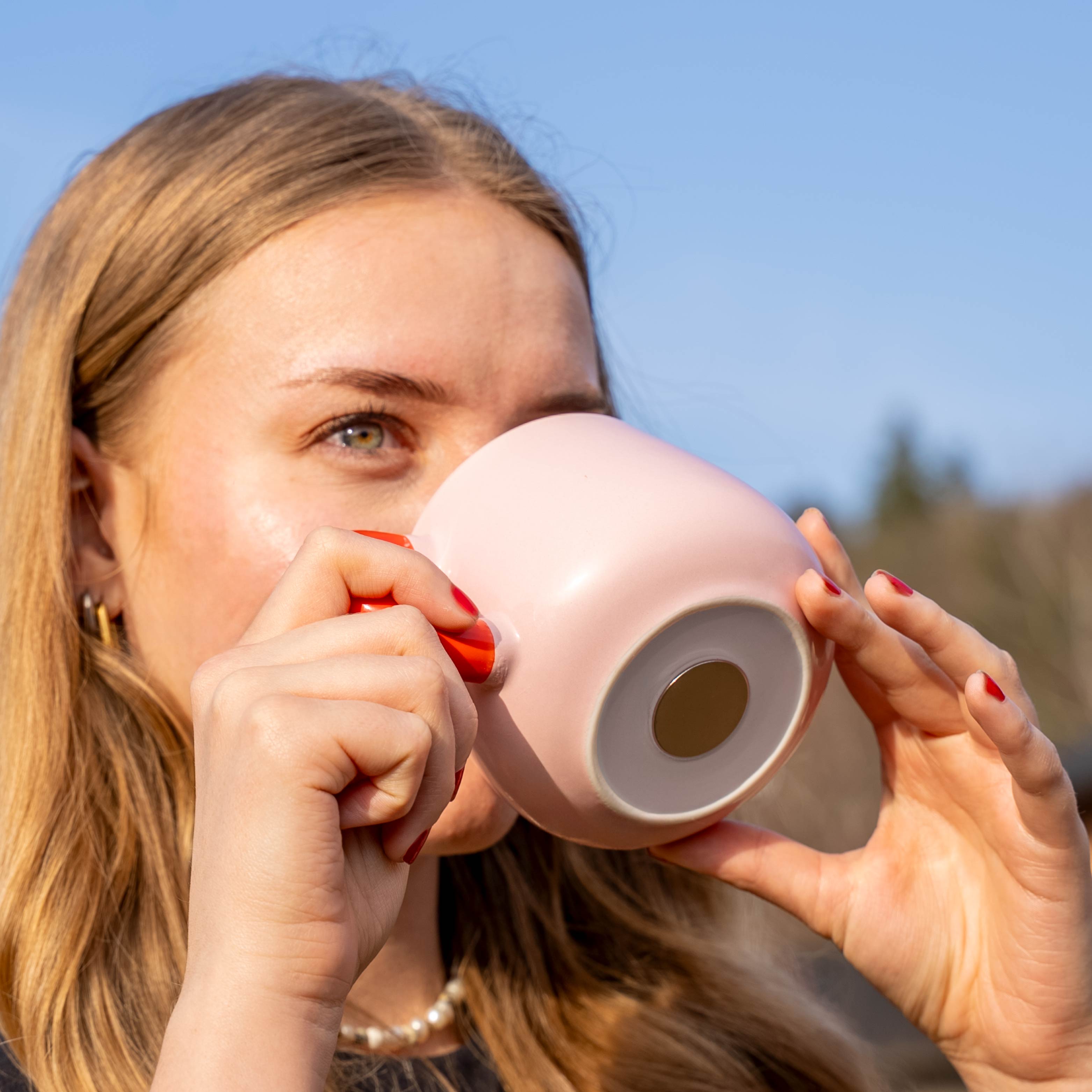 Magnet-Henkel-Pott ROSÉBLUSH ohne Pad