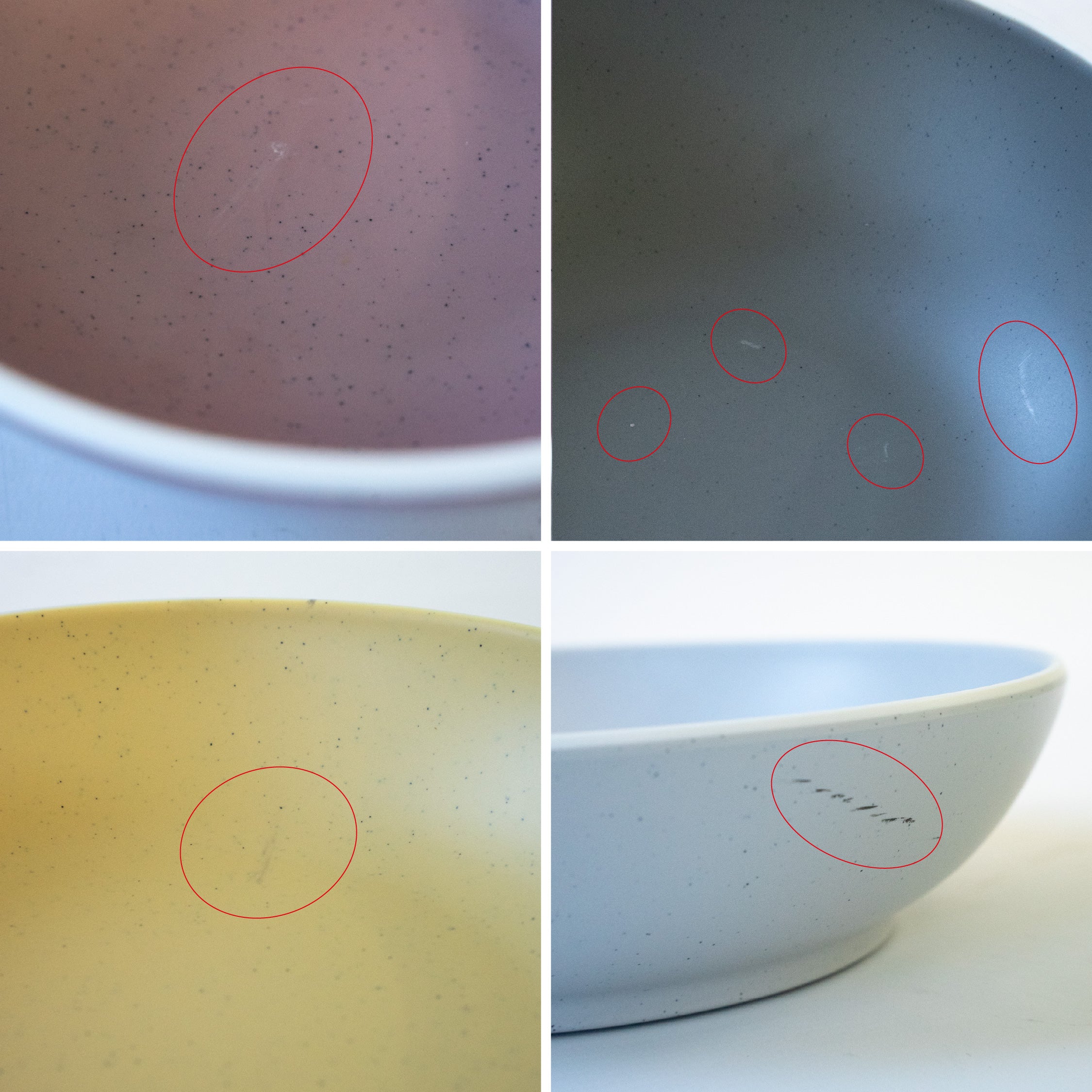 Second Choice: Magnetic Plastic Food Bowls DOLOMIT GREY ⌀ 20 cm
