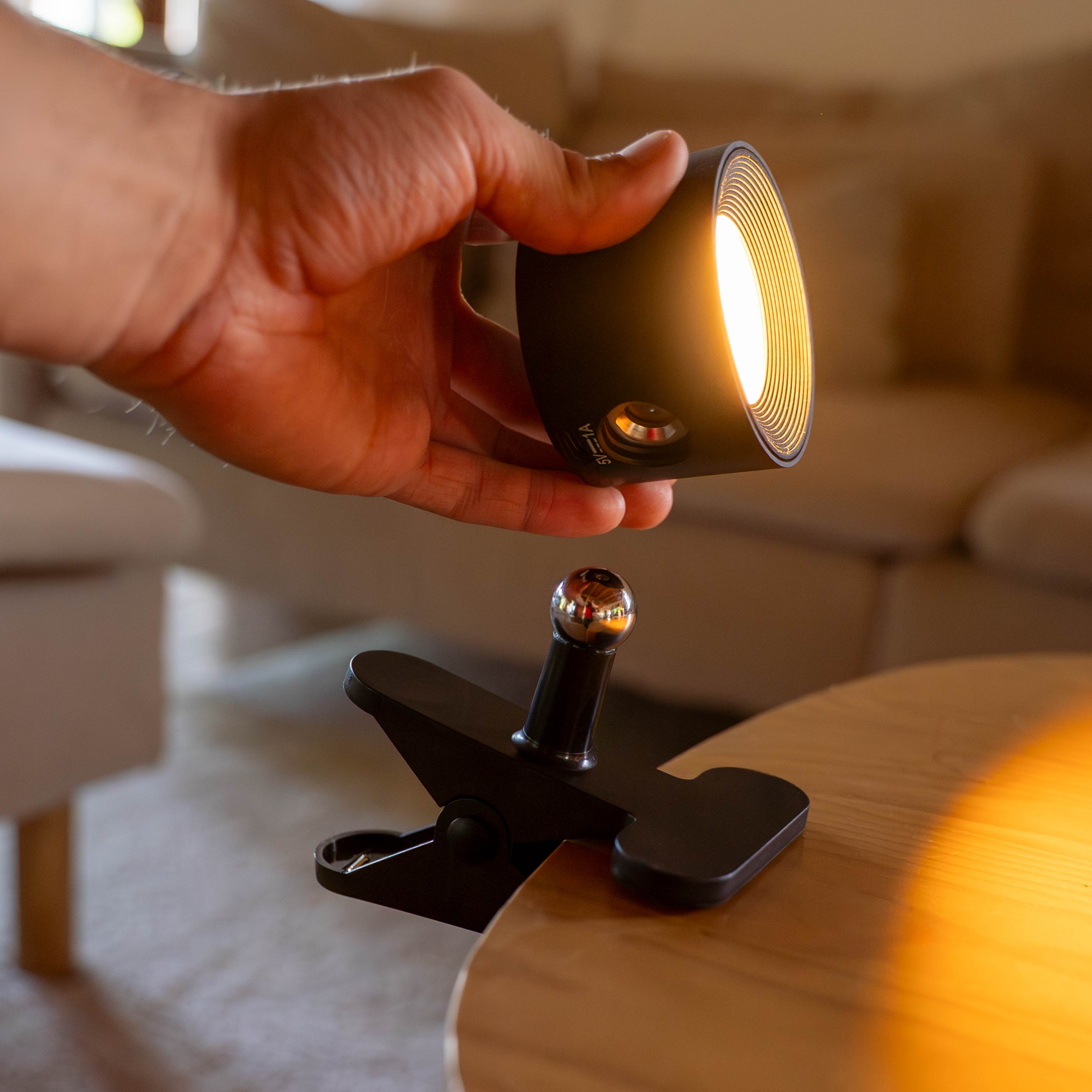 Ball Head Clamp for SPOTY Magnetic Light