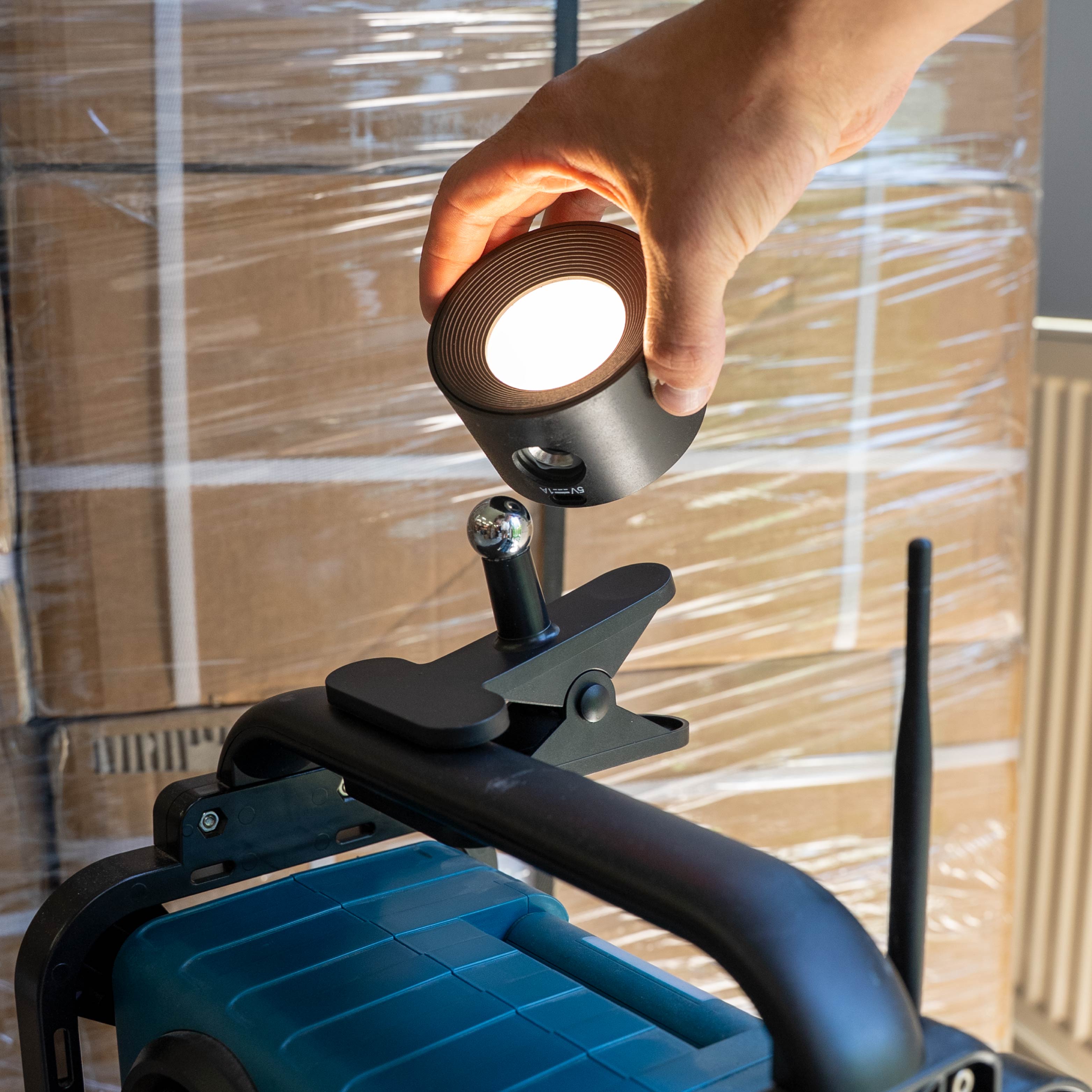 Ball Head Clamp for SPOTY Magnetic Light