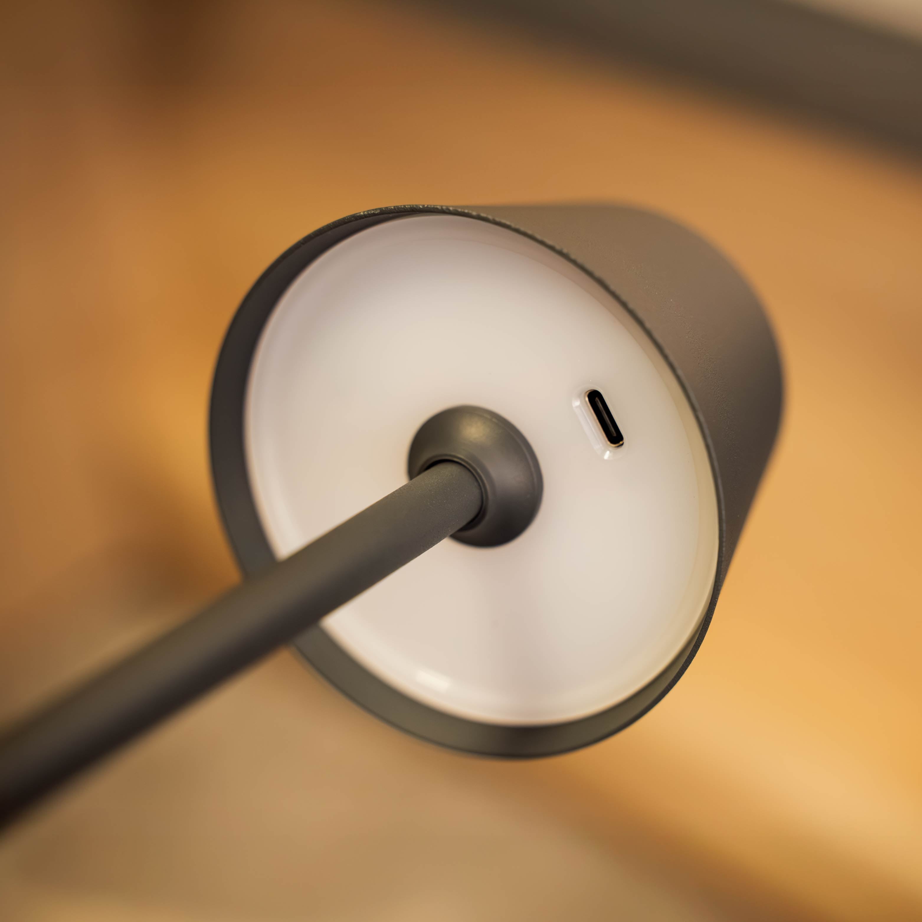 Magnet-Leuchte L GREY ohne Platzset