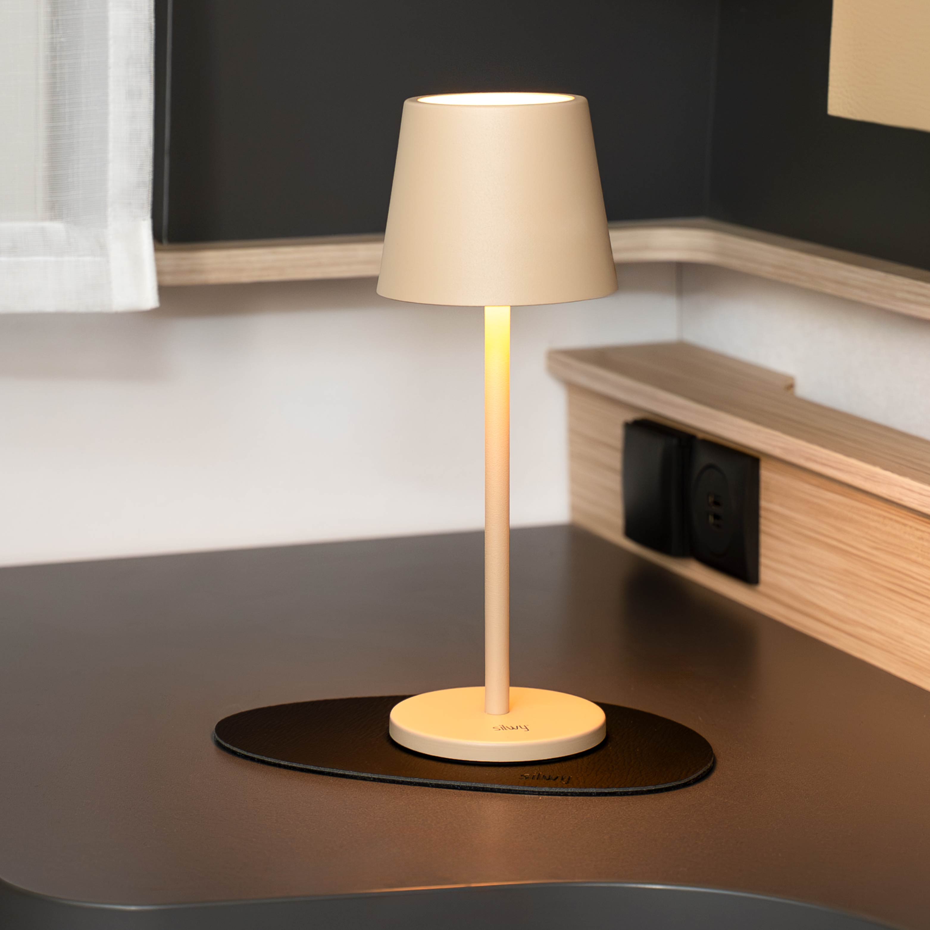 Lampe magnétique L SABLE incl. set de table