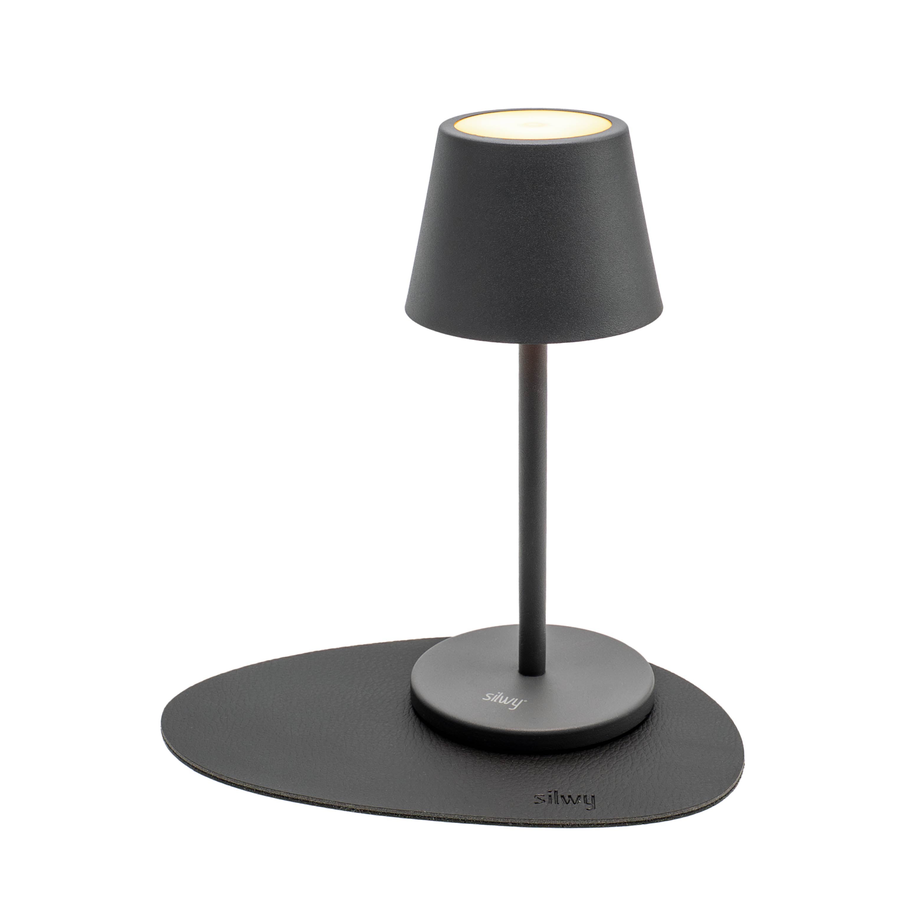 Lámpara magnética S GRIS incl. mantel individual