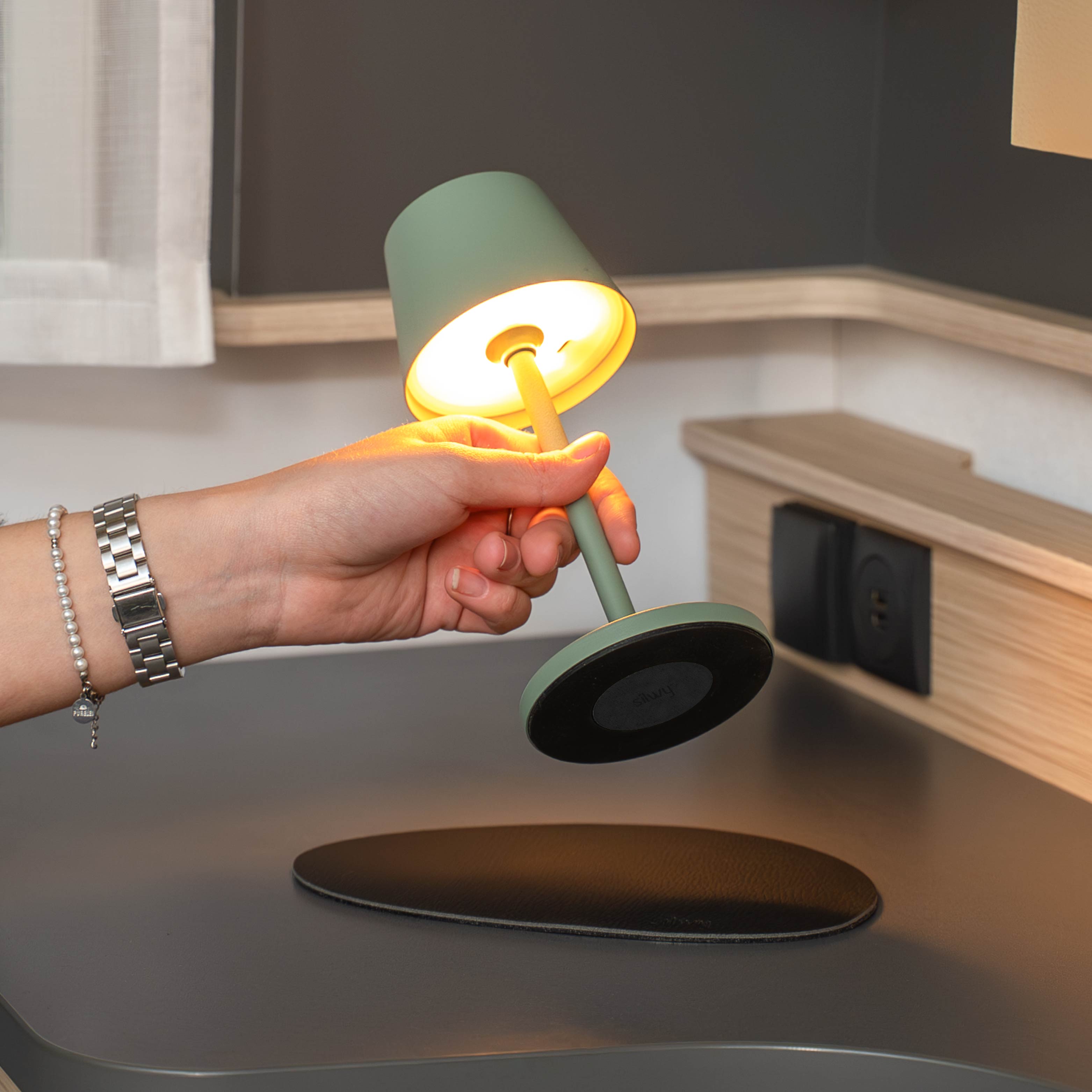 Lampada magnetica S SAGE incl. tovaglietta