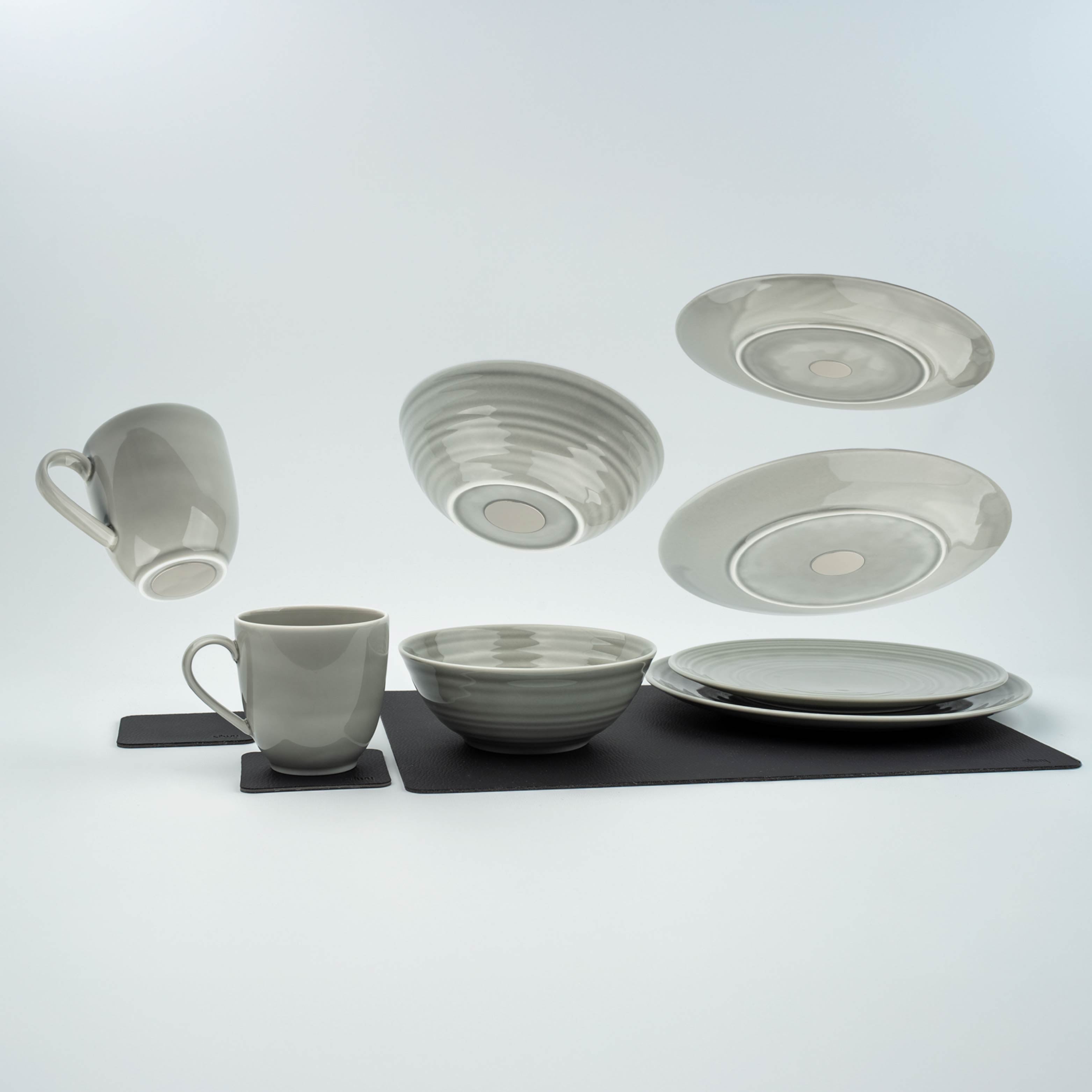 Magnet-Porzellan-Set ash Freisteller