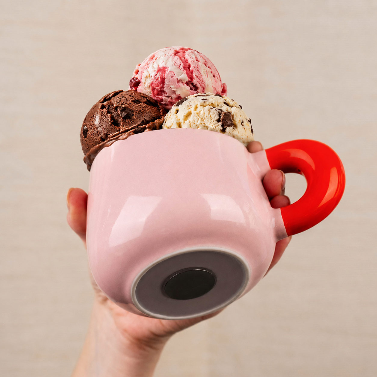 Magnet Henkel Pot ROSÉBLUSH