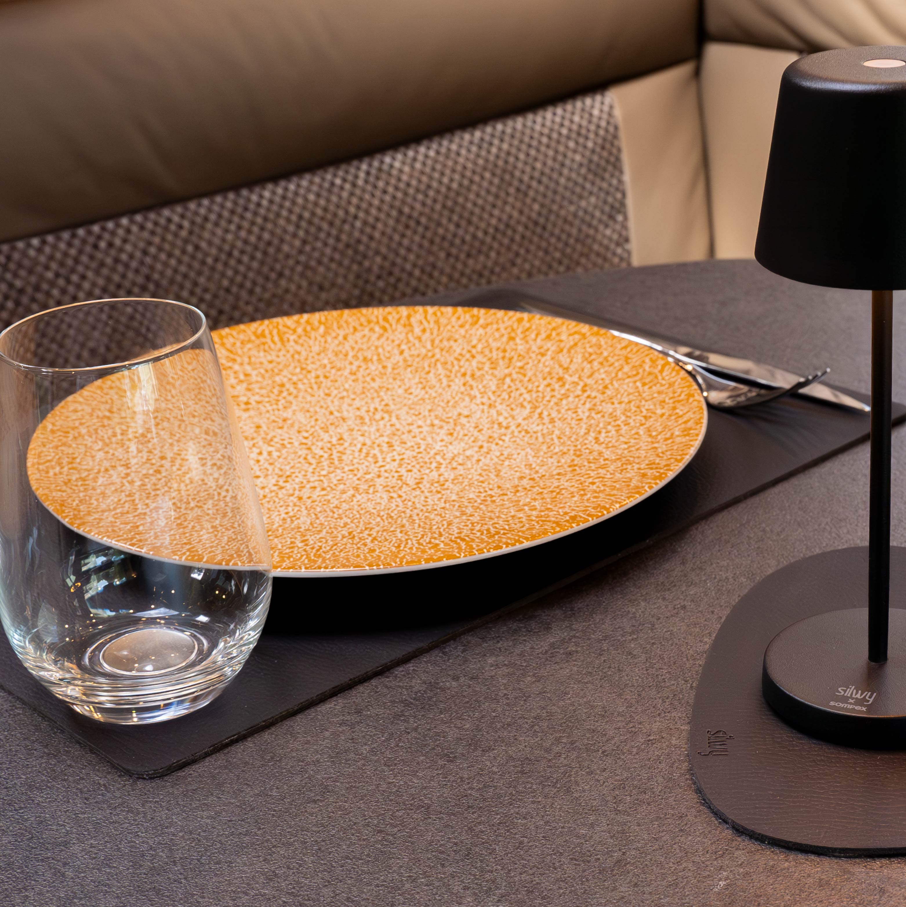 Magnet-Porzellan-Speiseteller APRICOT ⌀ 28 cm