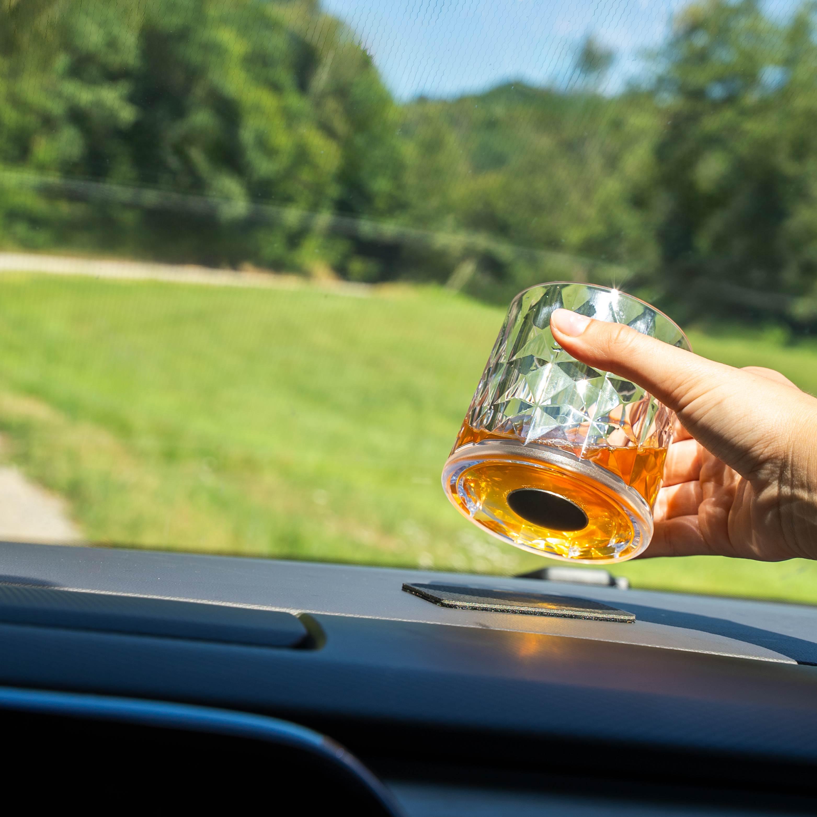 Vasos de plástico con imán TUMBLER TRANSPARENTE