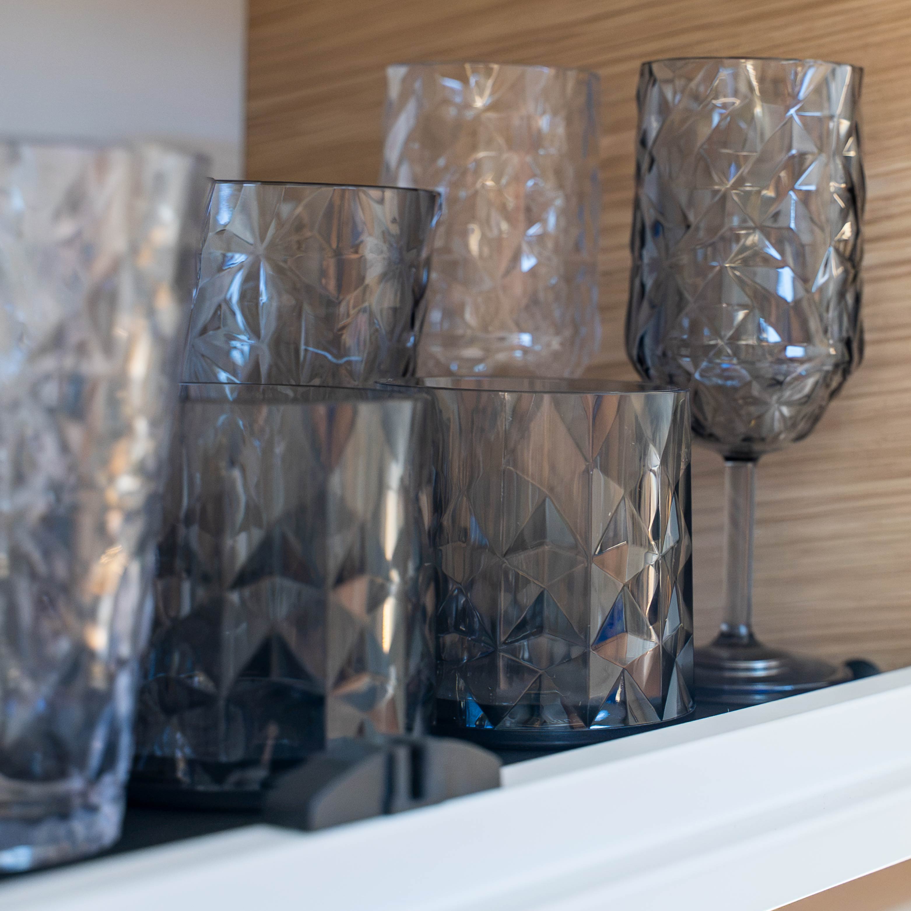 Vasos de plástico con imán TUMBLER GRIS