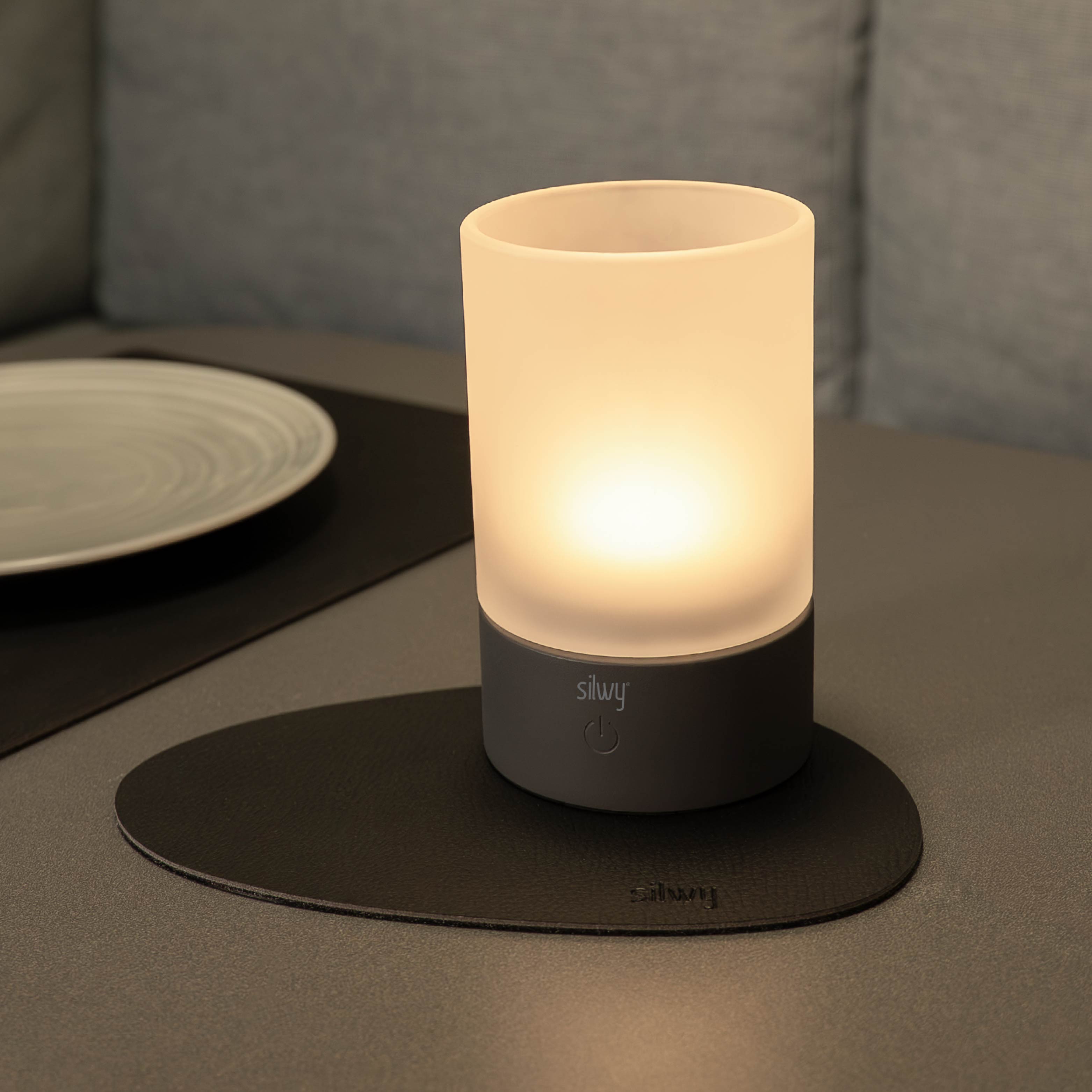 Magnet Lantern WHITE incl. Placemat