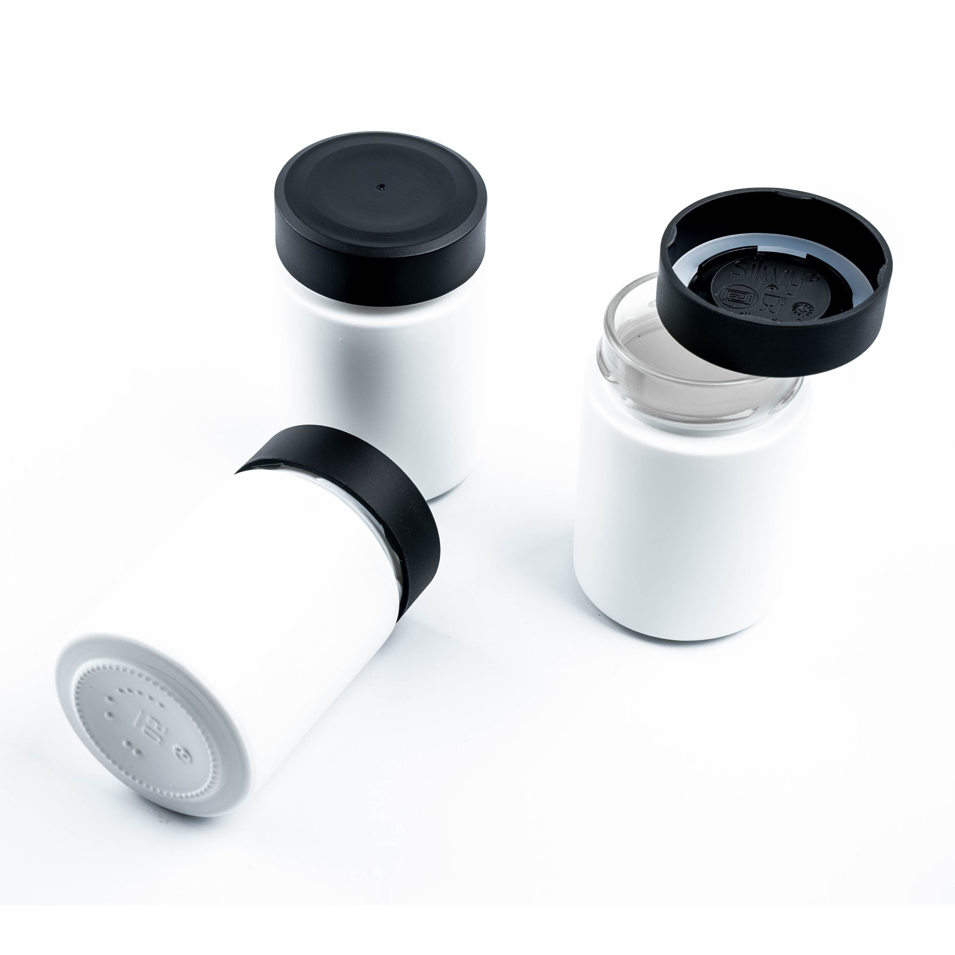 Magnet-Feinkostgläser ALL WHITE 192 ml inkl. Leiste WHITE
