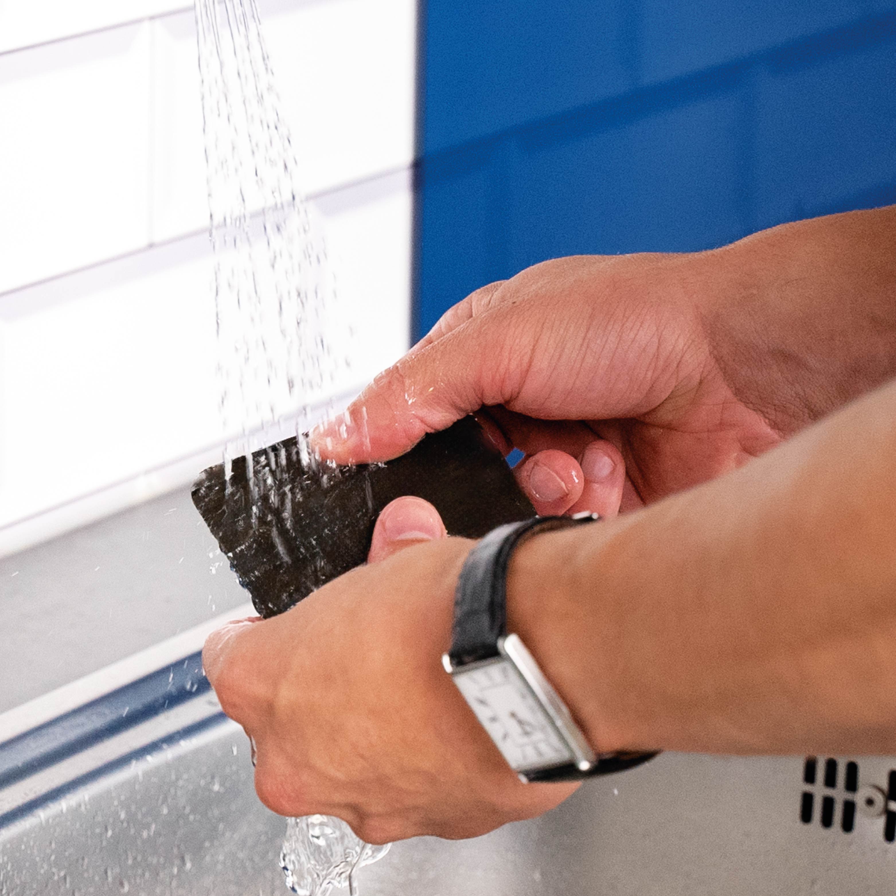 Metall-Nano-Gel-Pad (eckig) BLACK