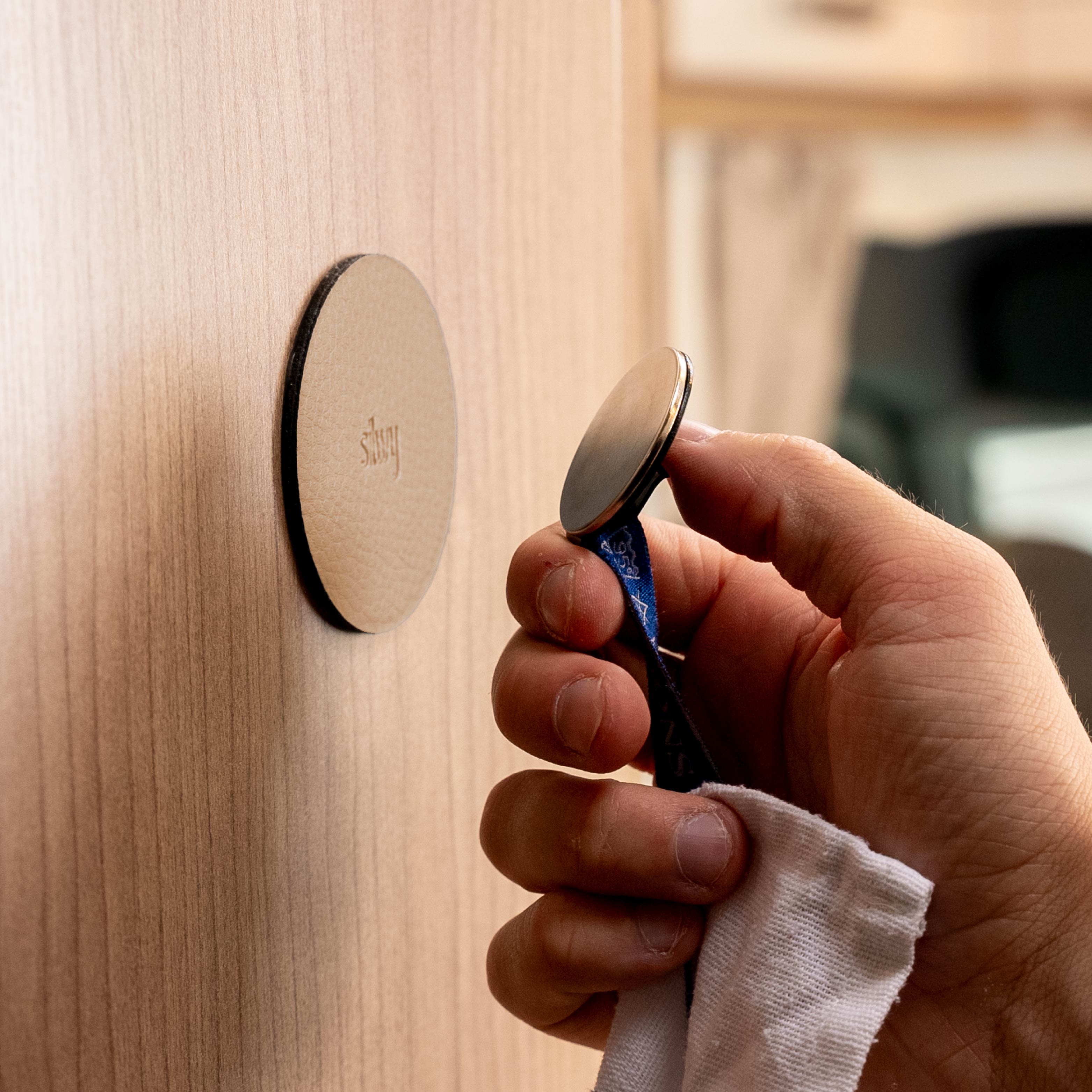 Gancio magnetico CLEVER Bundle BIANCO