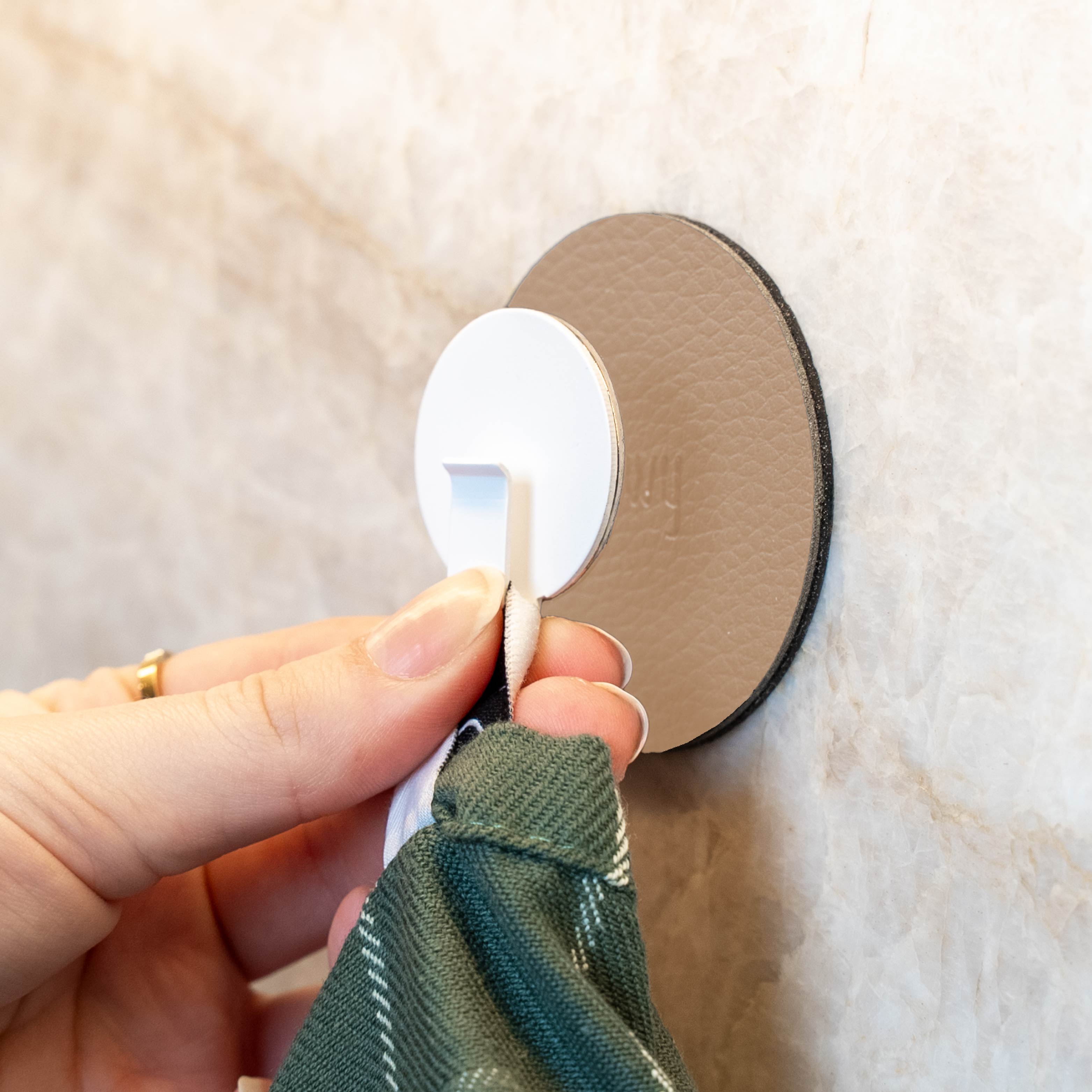 Gancio magnetico CLEVER Bundle BIANCO