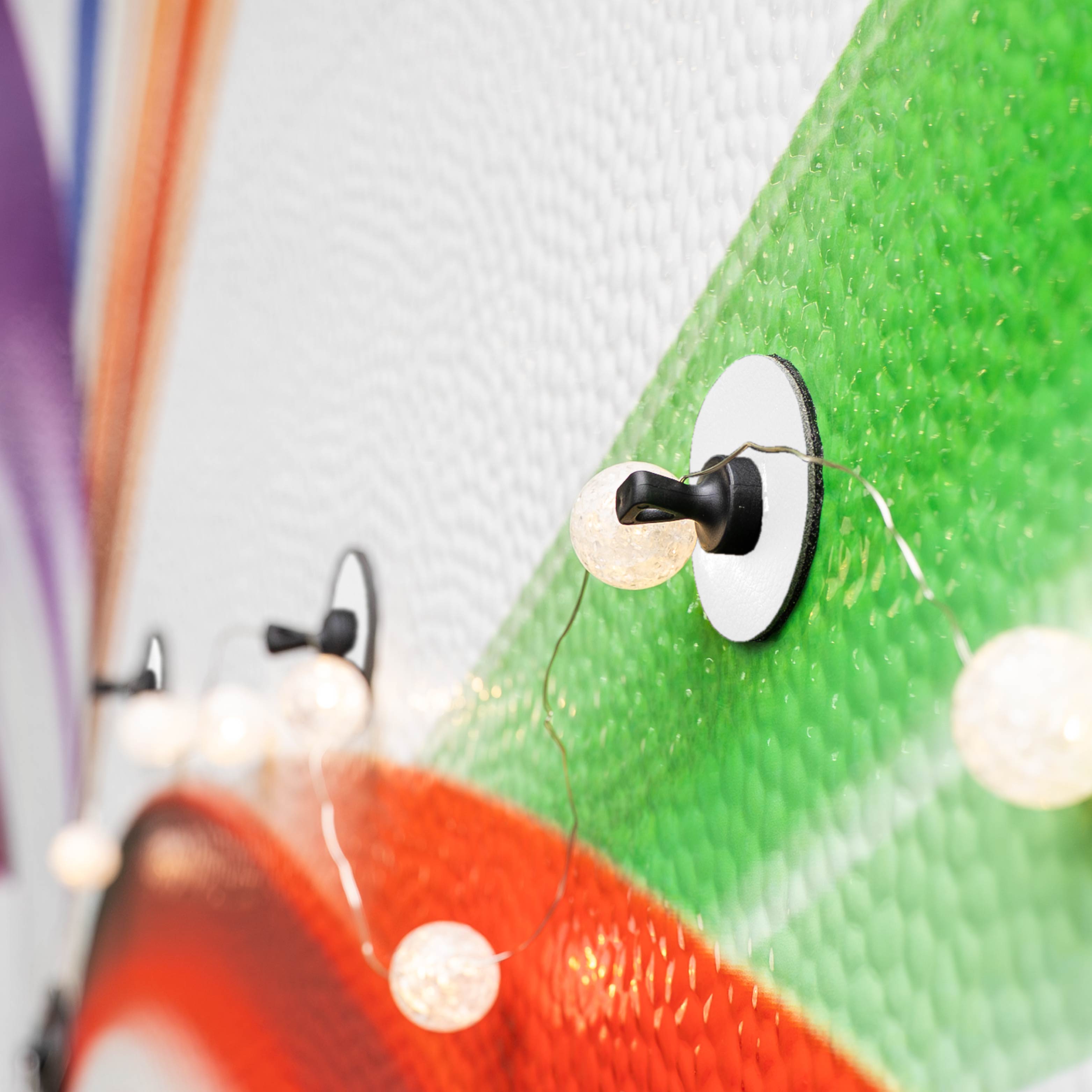 Magnet-Pins FLEX inkl. Pads WHITE