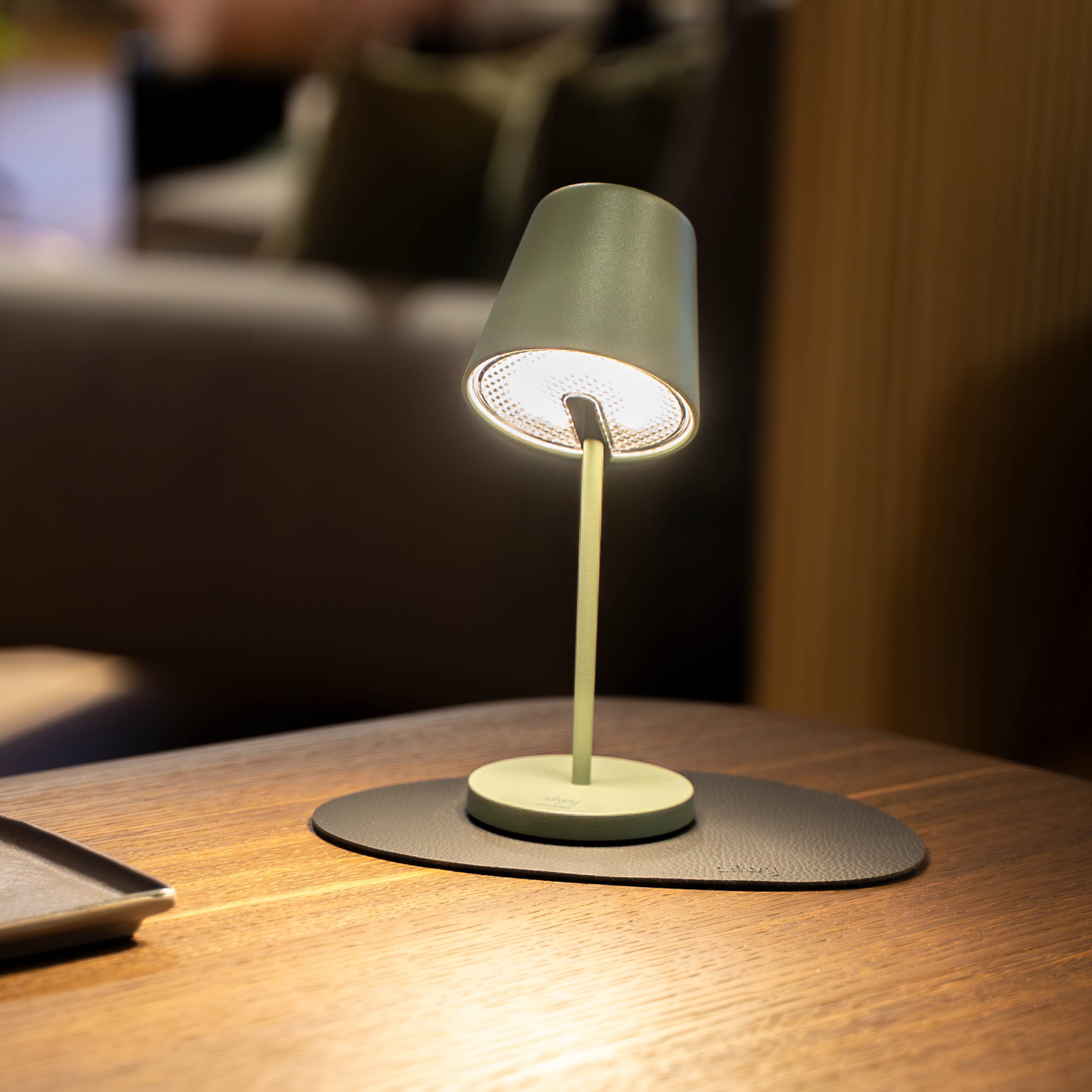 Magnet-Leuchte PORTOFINO OLIVE inkl. Platzset und Pad