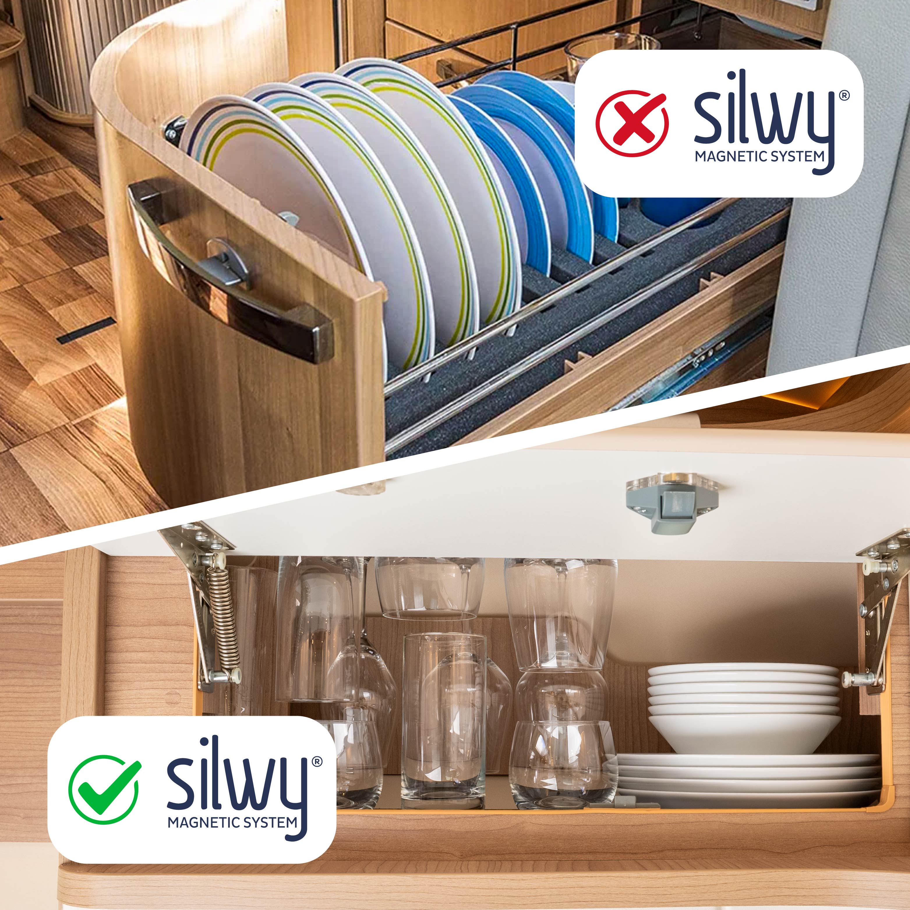 Magnet-Kunststoffteller DOLOMIT GREEN ⌀ 25 cm